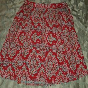 LuLaRoe Madison skirt size large